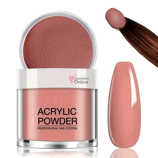 Pudra acrilica Amelie Nude de 10g pentru constructie unghii false Cod ADP243 Punk Nude